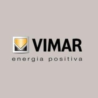 Il logo dell'azienda Vimar con la scritta