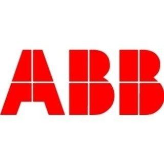 Il logo aziendale di ABB, caratterizzato dalle lettere