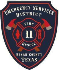 The logo for the emergency services district in Bexar county Texas.