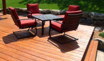 backyard staining done Cheyenne