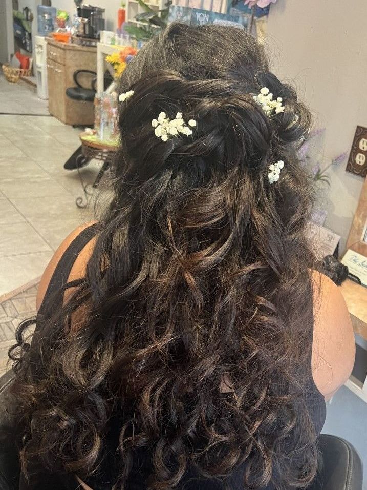bride up-do