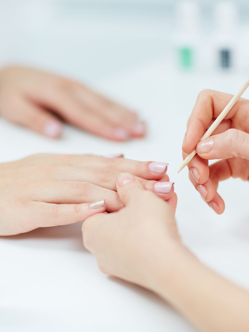 manicure for client