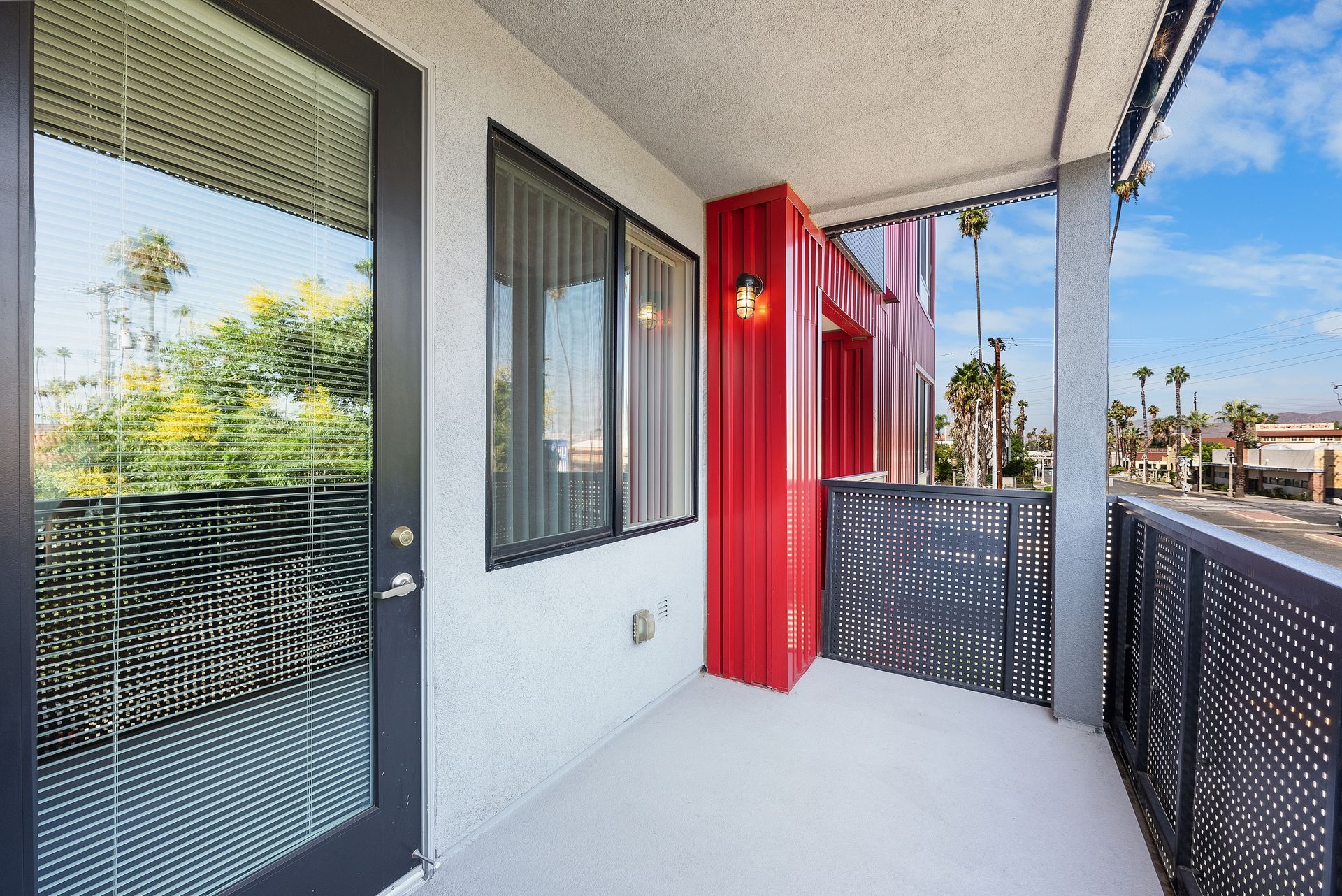 apartment patio