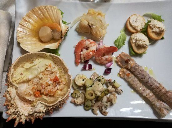 antipasto misto di pesce