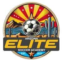 az elite soccer academy fc logo