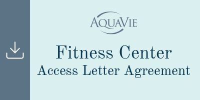 AquaVie Fitness Center Access Letter Agreement download
