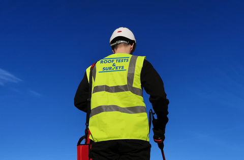 Flat Roof Testing - Dry Electronic Integrity Testing