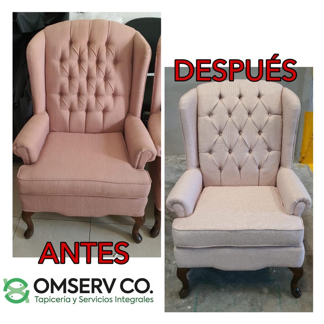 OMEGA SERVICIOS - TAPIZADO DE SILLAS