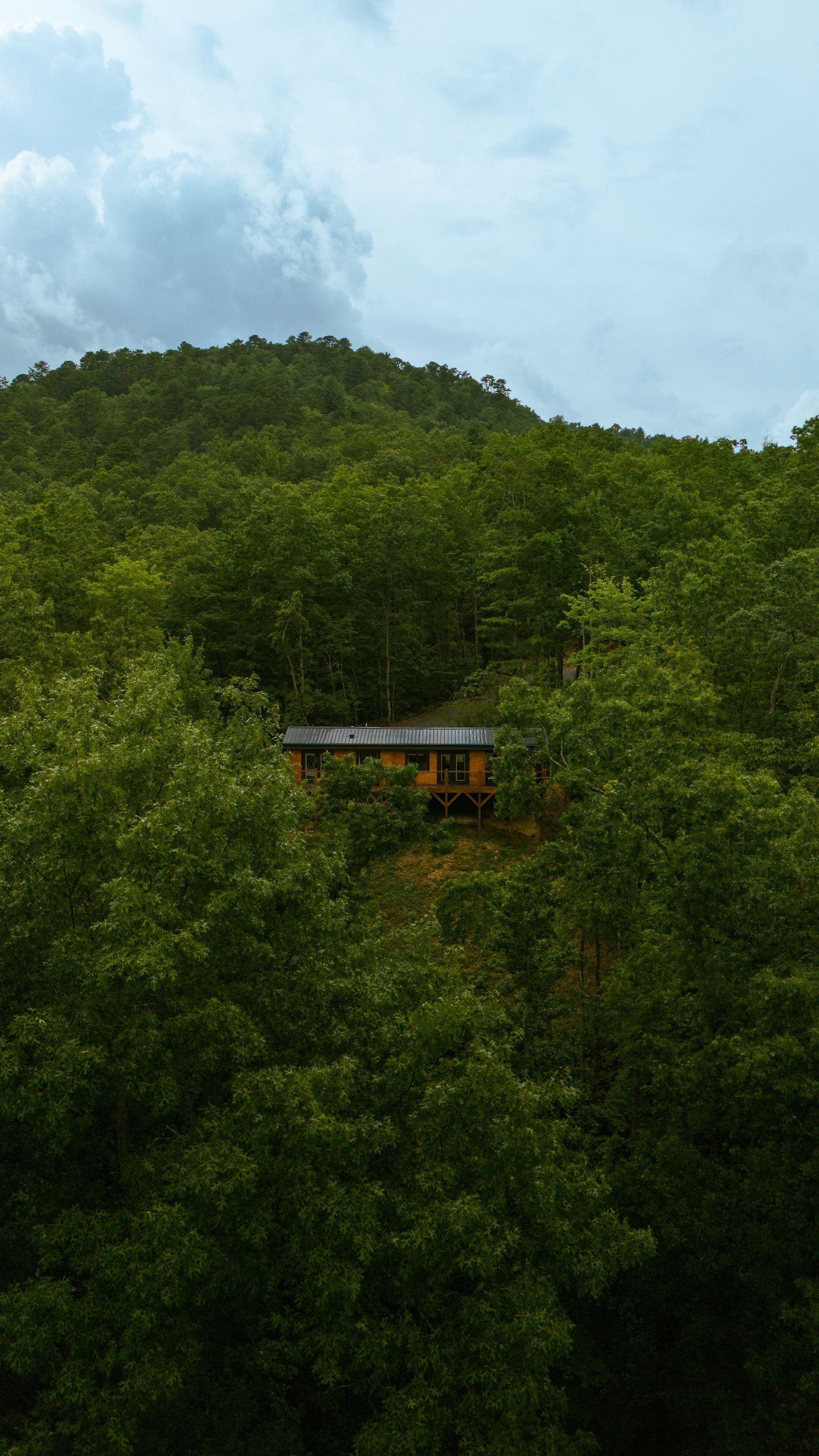 romantic mountain cabins in Brevard NC