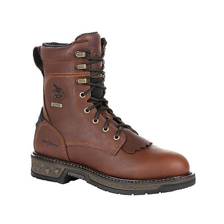 Style #GB00309 Geogia Boot Carbo-tec waterproof lacer work boot