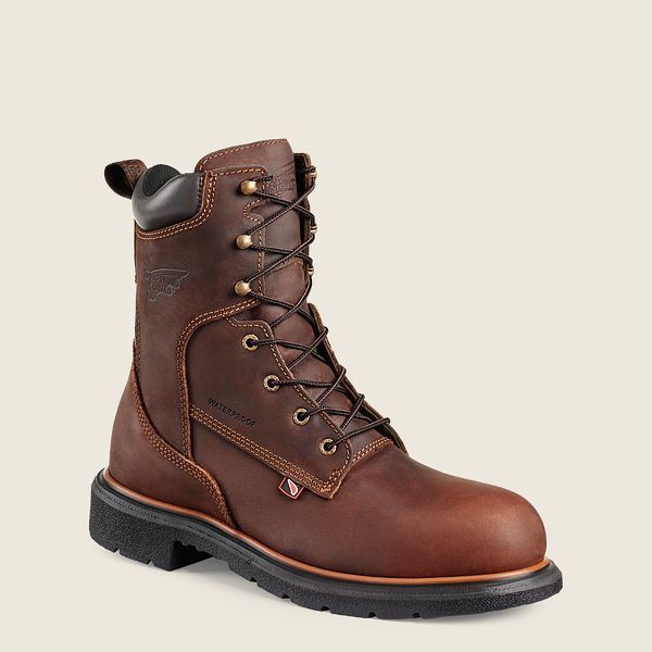 Red Wing Style #400 DynaForce Men's 8-Inch Waterproof Soft Toe Boot