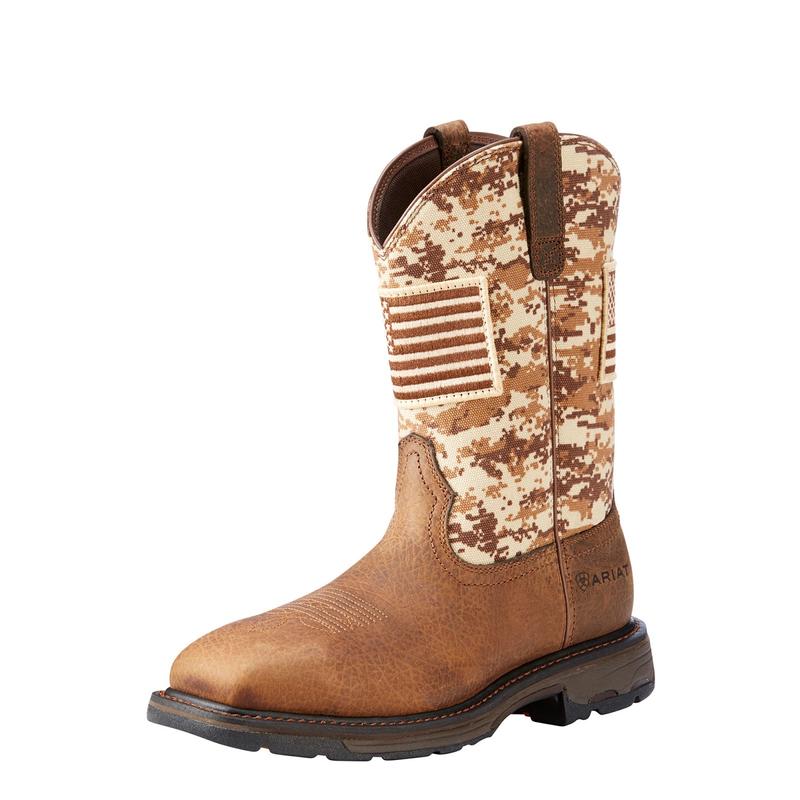 Ariat Style #10023100 Ariat Workhog Patriot Work Boot