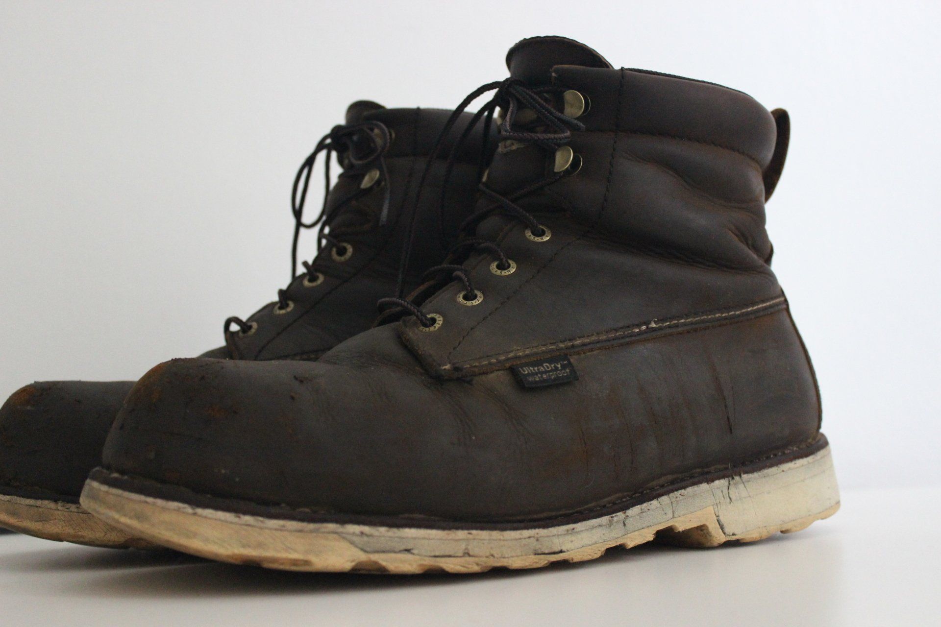 Irish Setter boots after cleaning