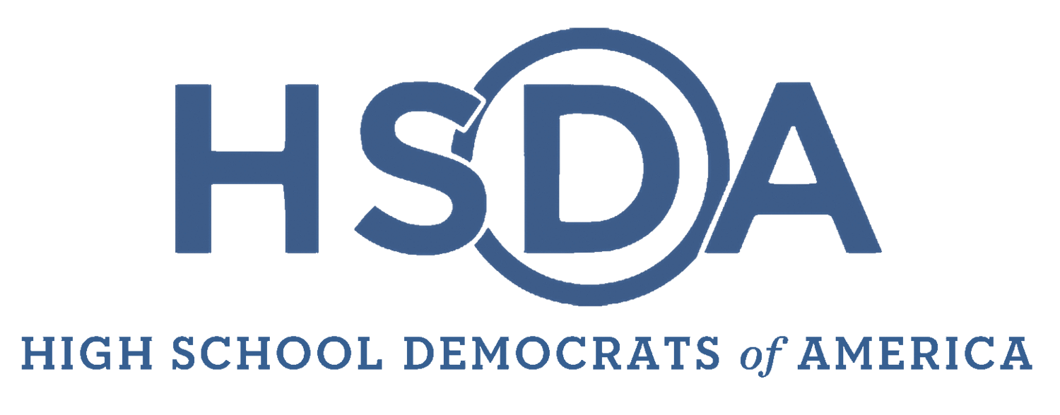 logo for high school democrats of america