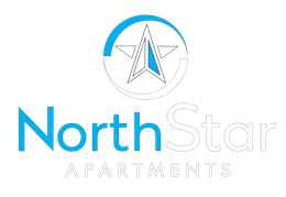 North Star Apartments Footer Logo - Select to go home