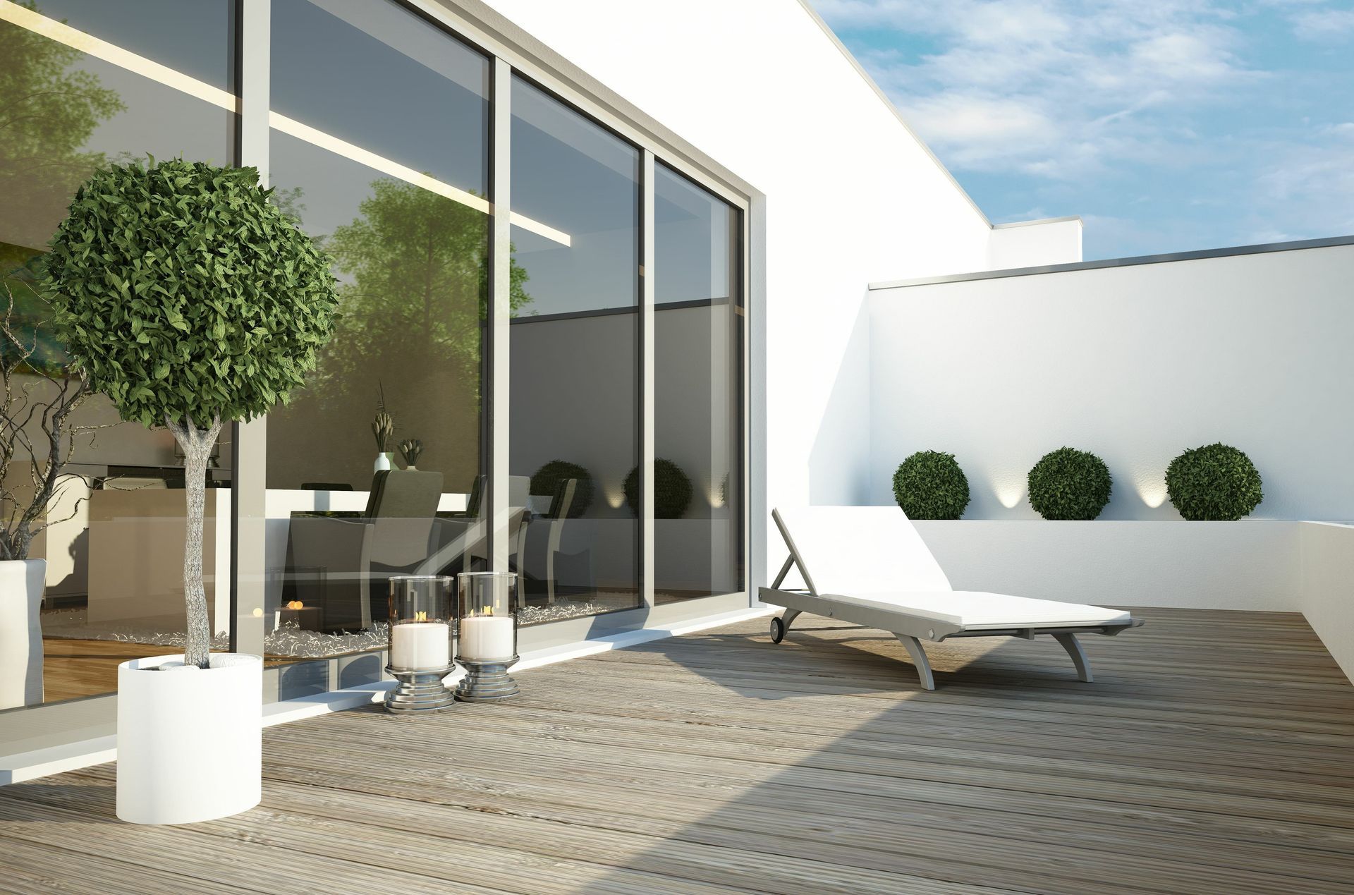 Terrassenansicht