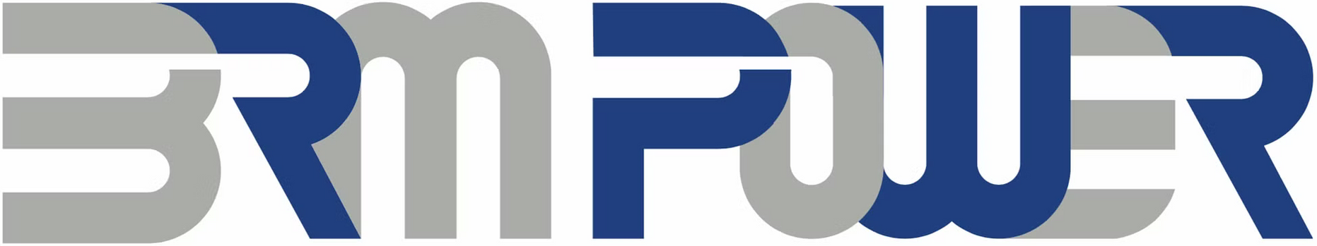 a blue and gray logo that says empower