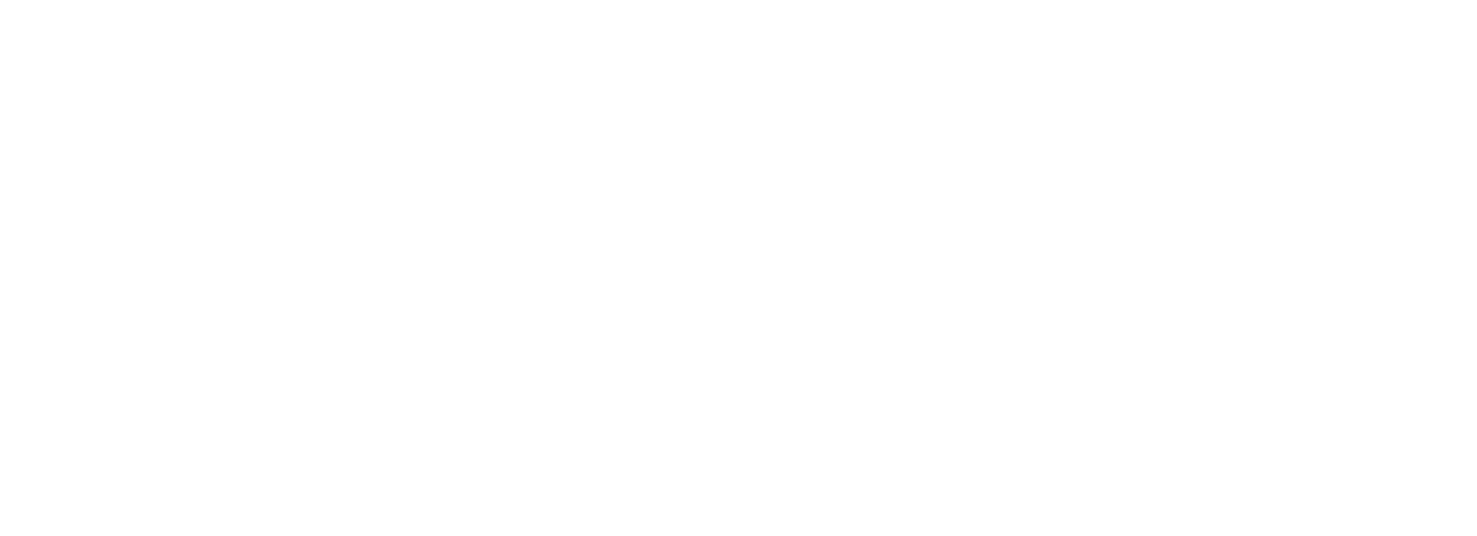 Logo with a faint design.