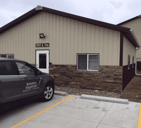 Car Outside The House | Kearney, NE | Kucera Painting