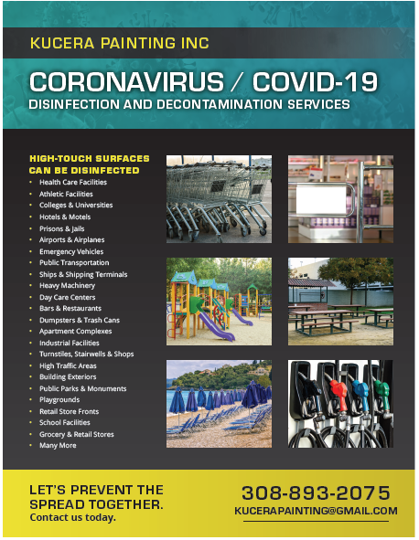 Covid-19 Banner | Kearney, NE | Kucera Painting Covid-19 Banner | Kearney, NE | Kucera Painting