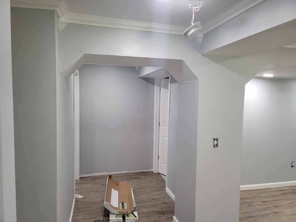 White wall