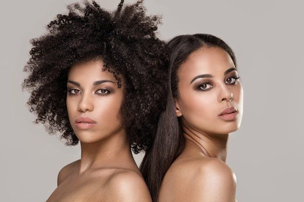 Hair Salon — Two Natural Young African American Girls  in Temple Hills, MD
