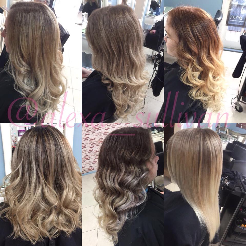 Range Of Blonde & Balayage Hairstyles — Hairdresser in Emerald, QLD