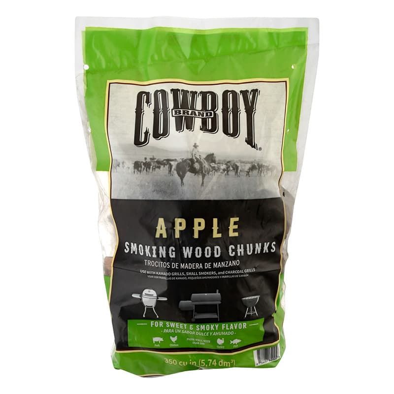 Cowboy Apple Smoking Wood Chunks 350 cu in