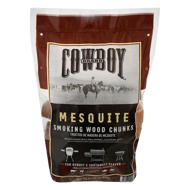Cowboy Mesquite Smoking Wood Chunks 350 cu in