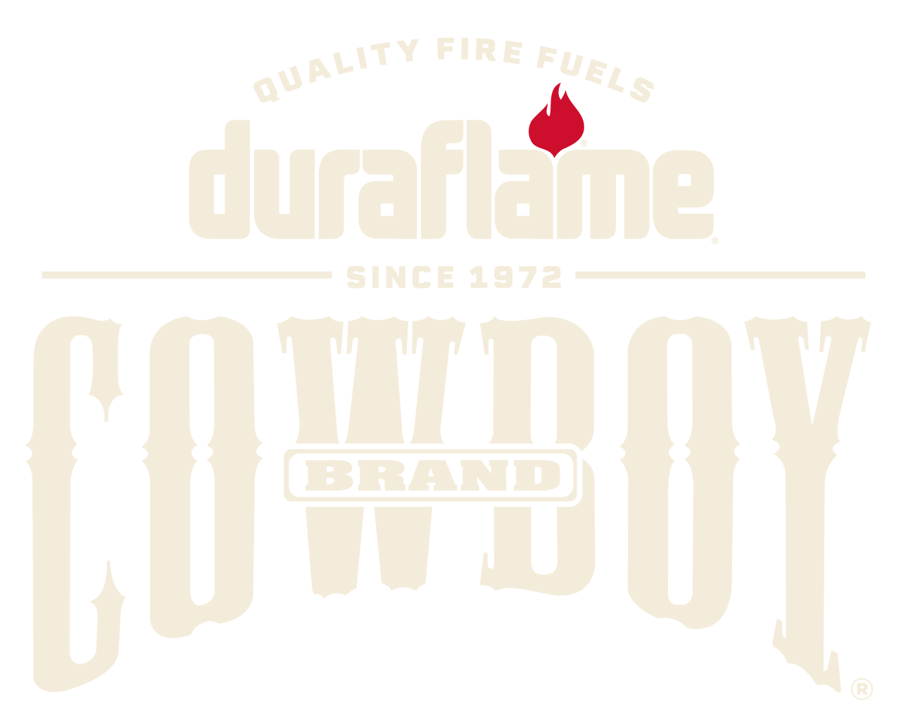 Charcoal Cowboy Brand logo for Cowboy Charcoal, quality lump charcoal for grilling