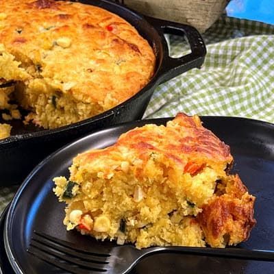 Best Ever Smoked Cornbread