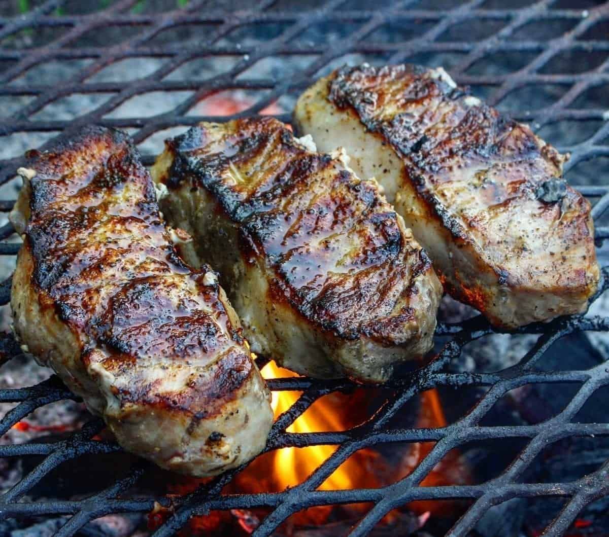 Sriracha Honey pork chops