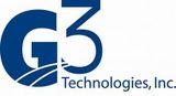 G3 Technologies, Inc. logo in blue and black on a white background