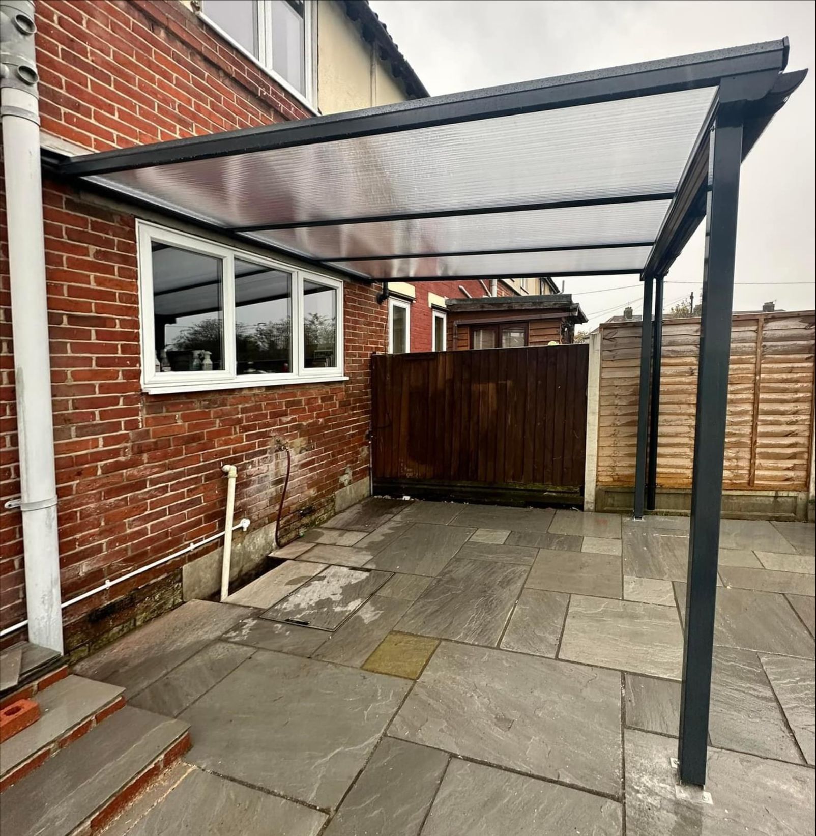polycarbonate roof