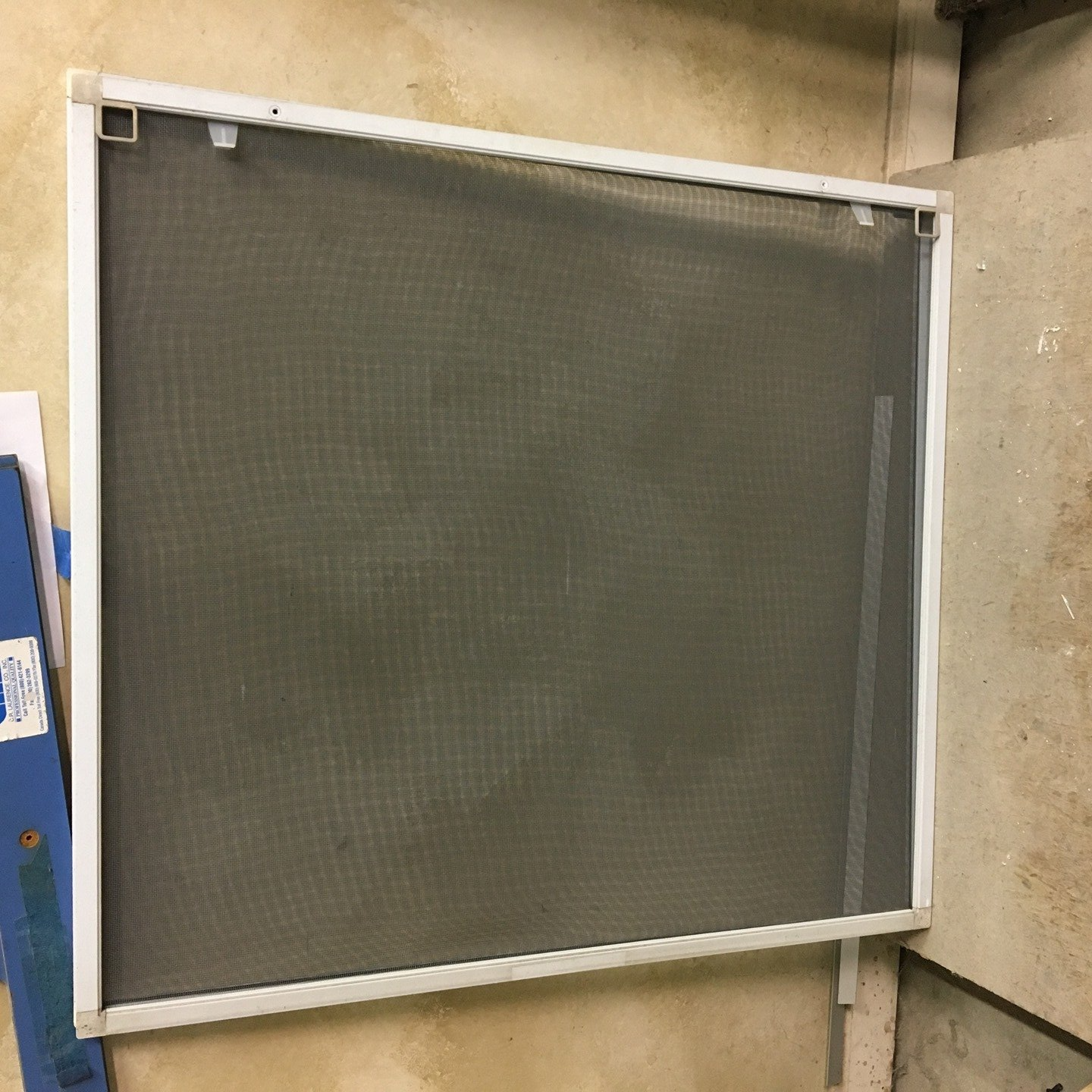we repair ripped or damage screen from windows, patio doors, and screened porches