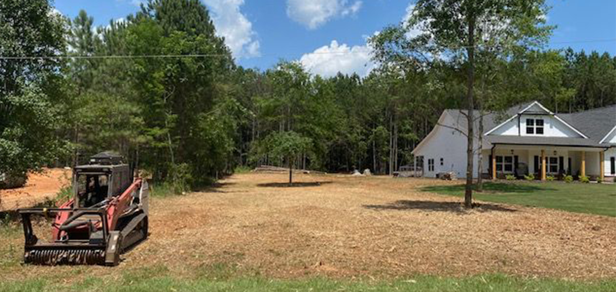 Mulching | Georgia's Best Clearing & Grading Loganville Georgia
