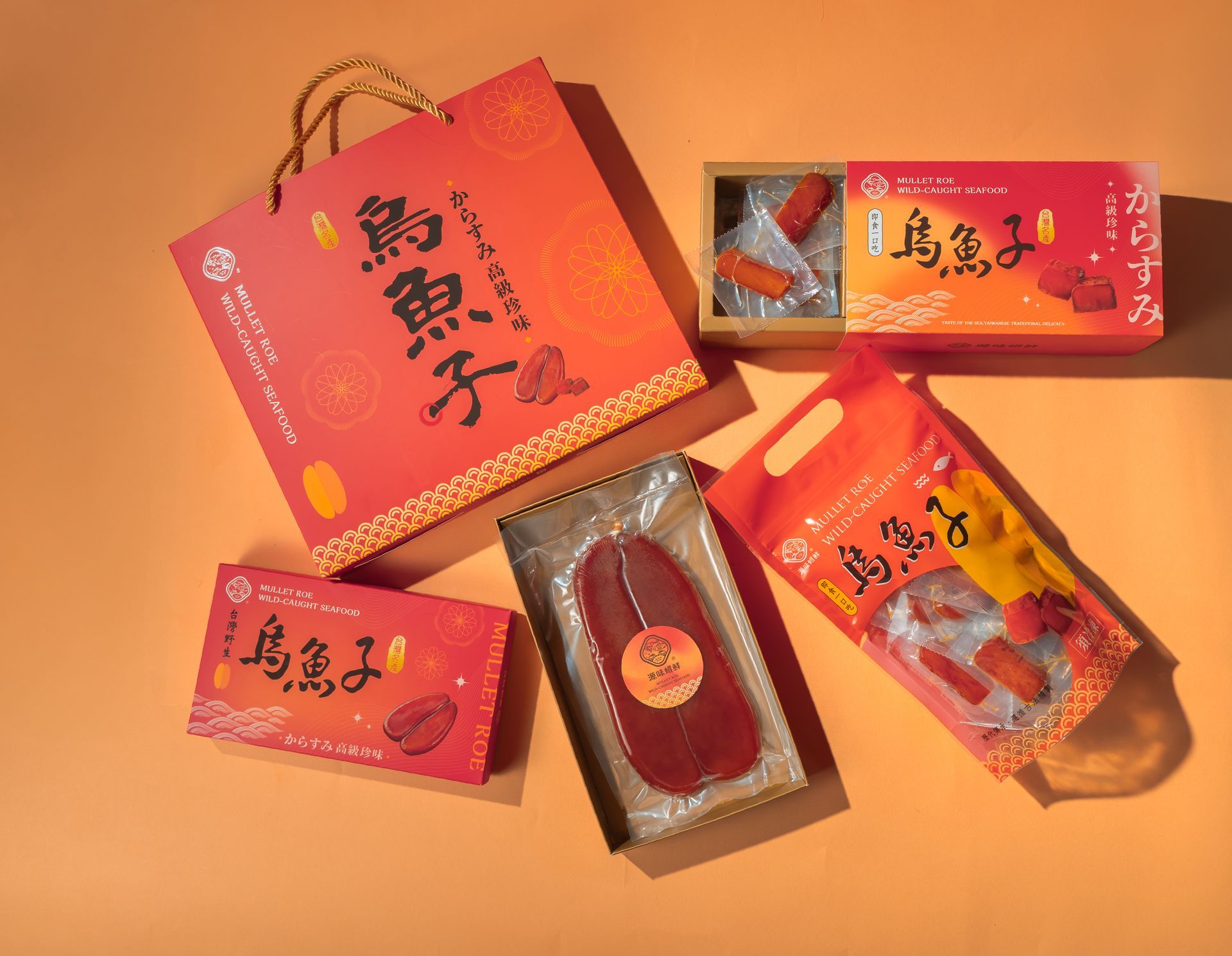 整片 烏魚子 禮盒 3-10兩