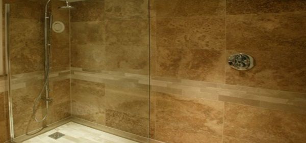 Bagno travertino romano