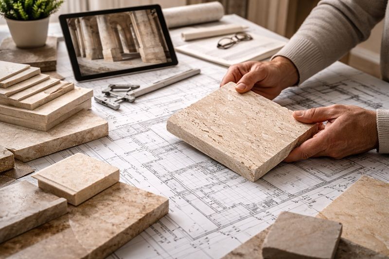 Scegliere il Travertino Romano per Progetto
