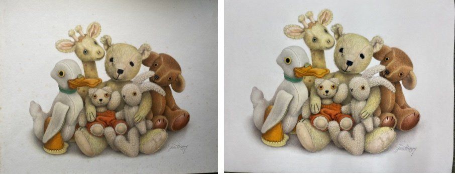 Before and After Artwork