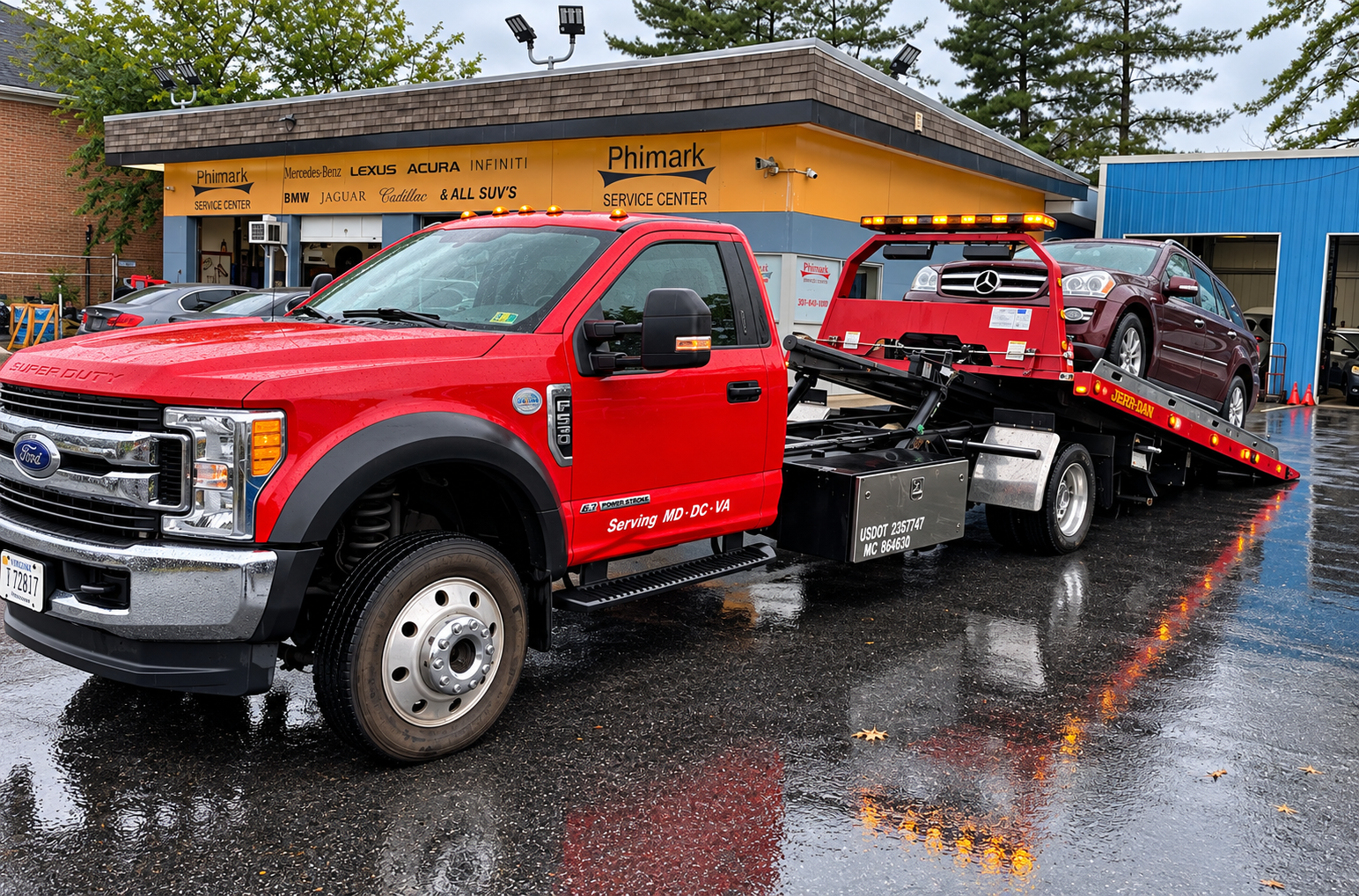 LL Towing tow truck in Upper Marlboro, MD