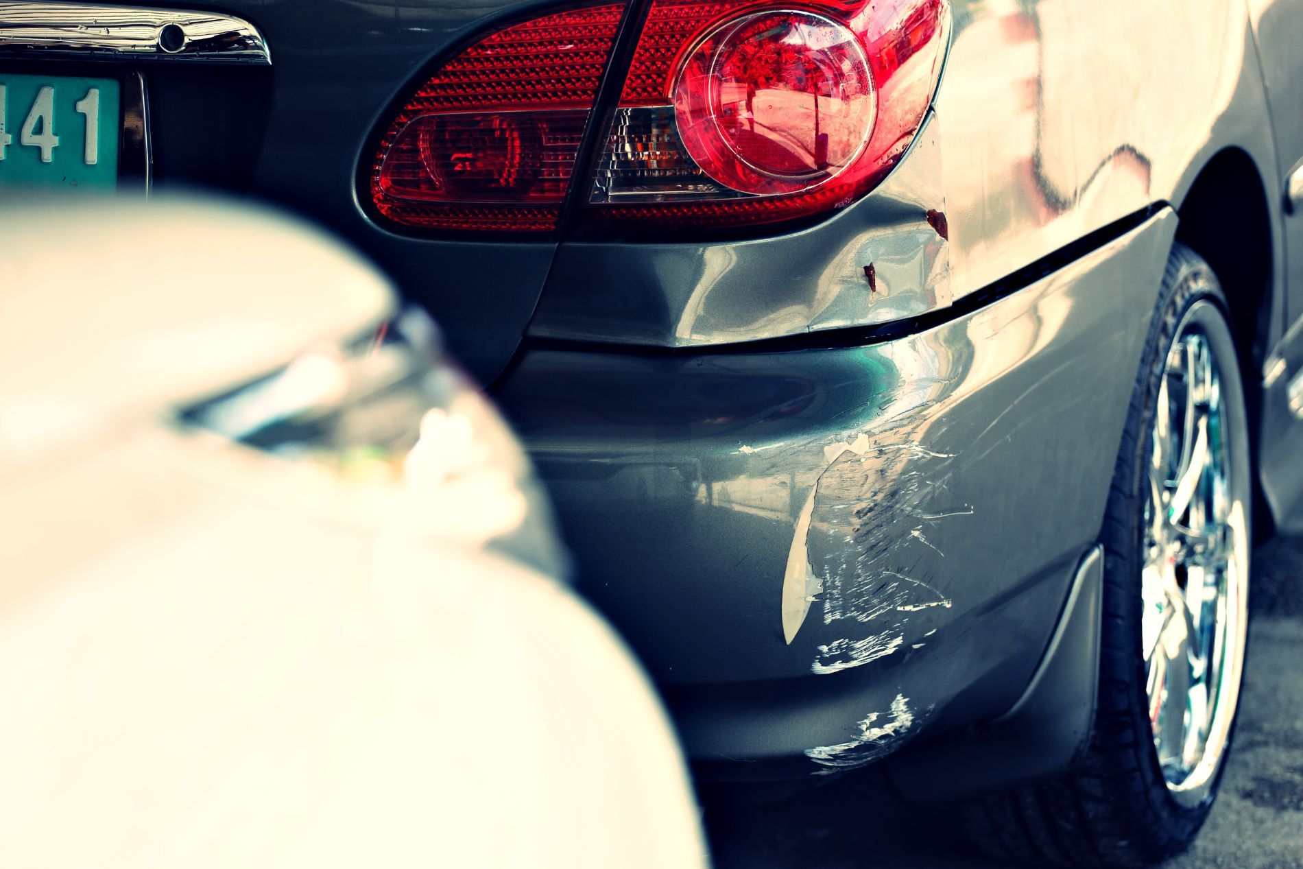Light Collision Car Damage