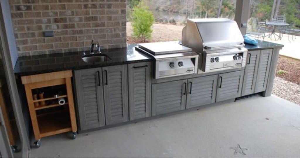 silver grill
