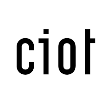 The word ciot is written in black on a white background.