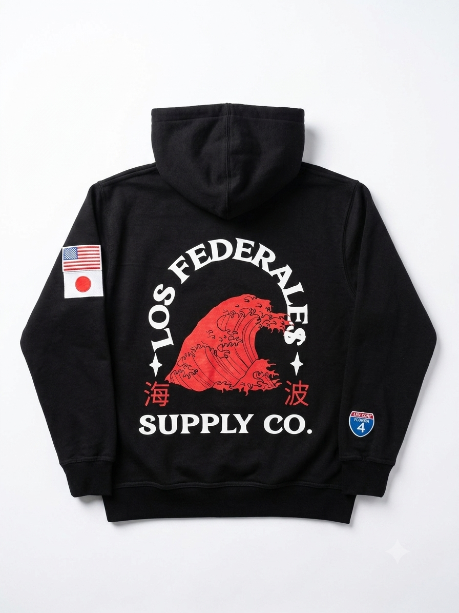 LFG SURF – Big Wave Pullover Hoodie
