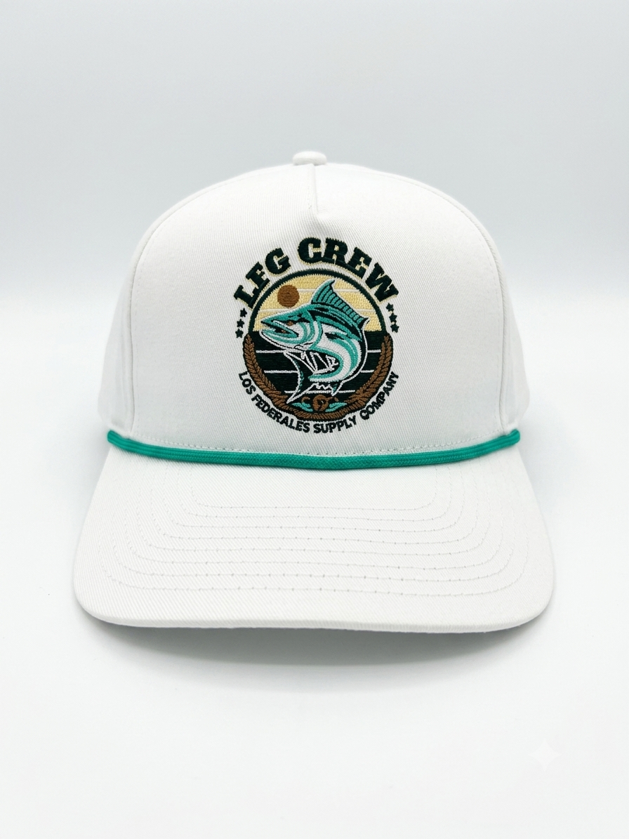 LFG CREW FISHING KEYS 5 PANEL HAT