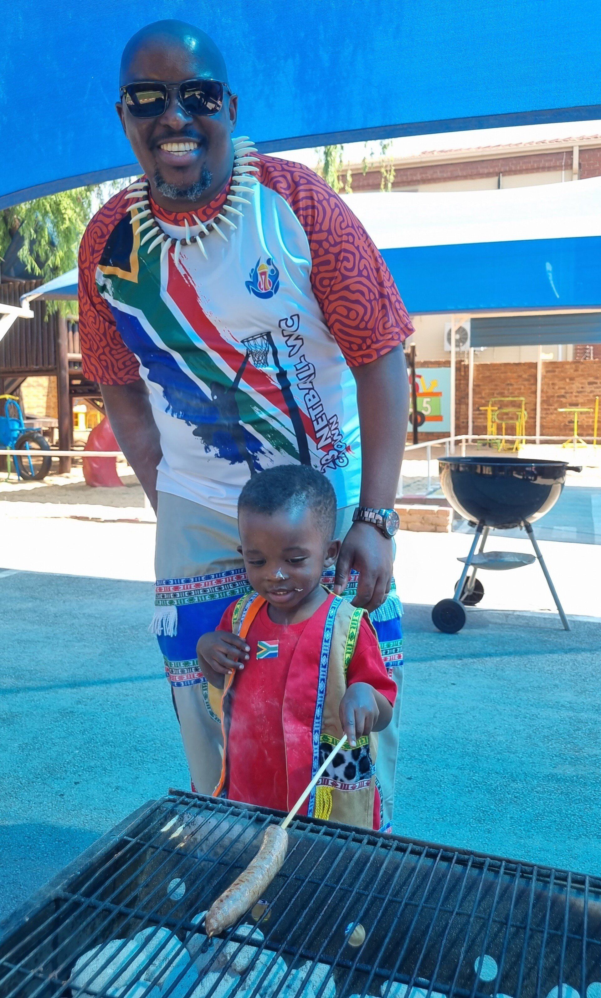 Team Dad & Son braai Heritage Day 2022