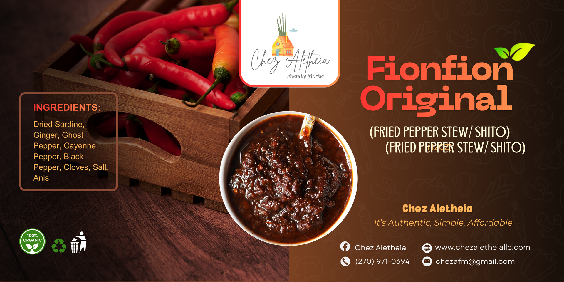 Fionfion Original spicy sauce