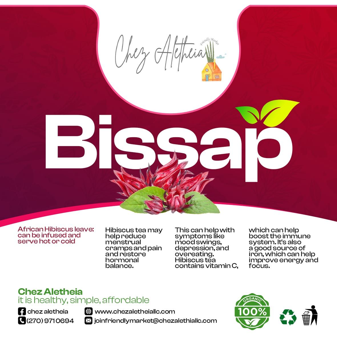 Mother land Dry Hibiscus flower