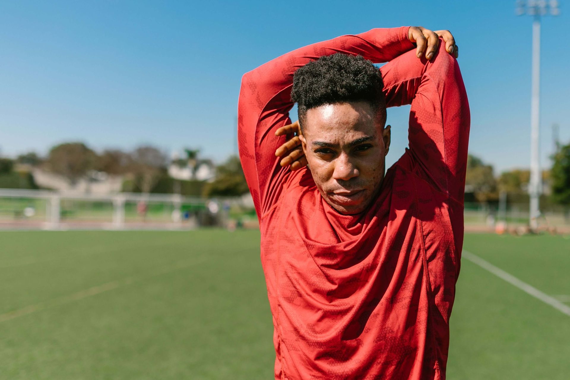 Stressed athlete, illustrating performance concerns and emotional challenges addressed through sports anxiety therapy in Omaha, NE | online anxiety therapy omaha ne - anxiety therapy omaha ne - anxiety therapist omaha ne - elkhorn - gretna - bennington - blair - millard - wahoo - waverly - papillion